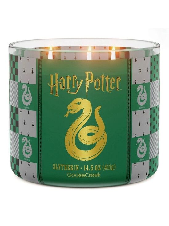 Goose Creek Other - Harry Potter Slytherin 3-Wick Candle by Goose Creek 14.5 oz NEW